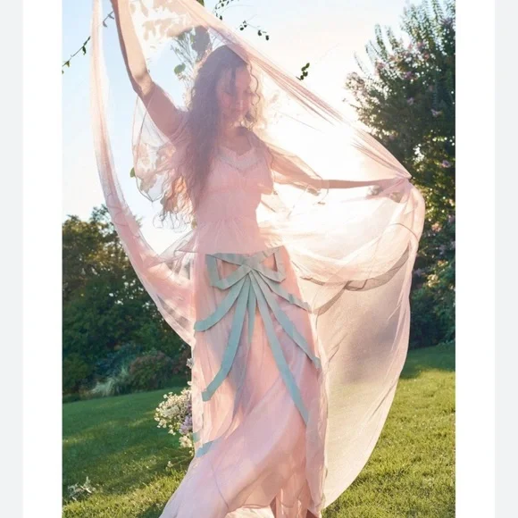 Loveshackfancy Hensley gown 2 - Picture 2 of 6